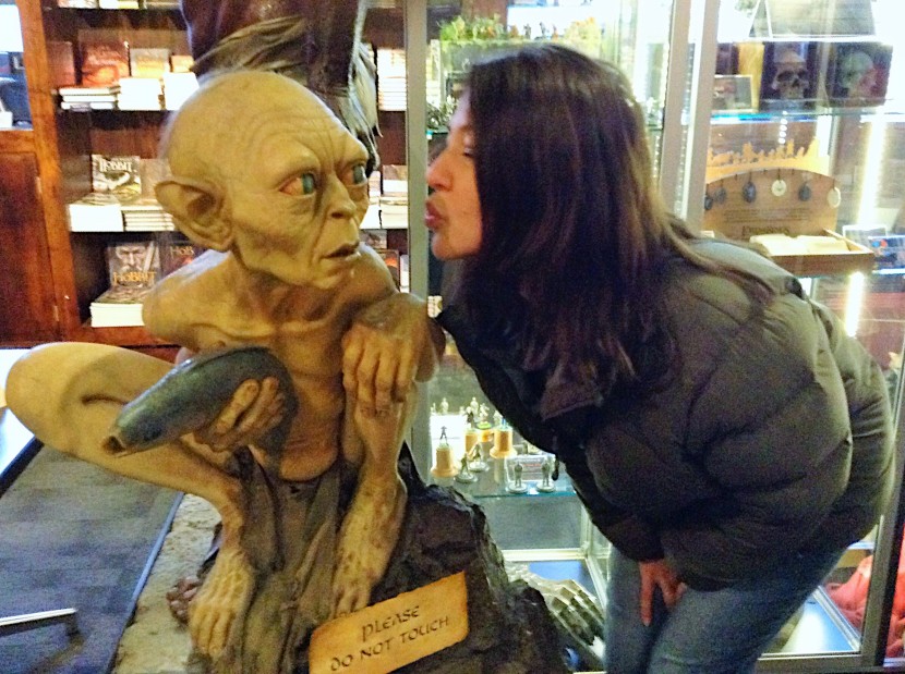 And I tried to make the moves on Gollum, but he didn't seem too impressed :/